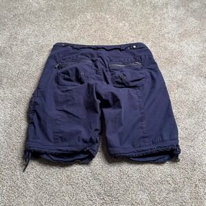 NAVY RLX MONEKY POCKET CARGO SHORTS